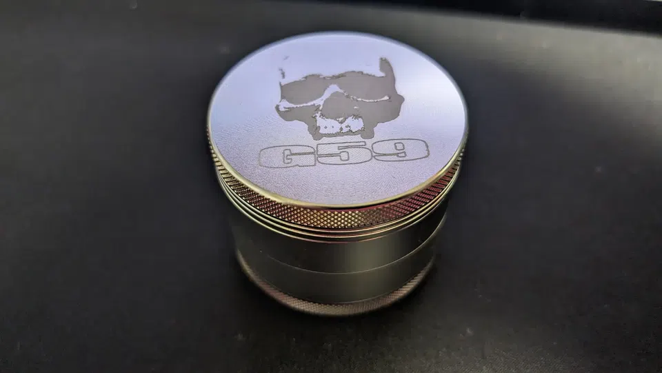 G59 Logo Grinder (Chrome)