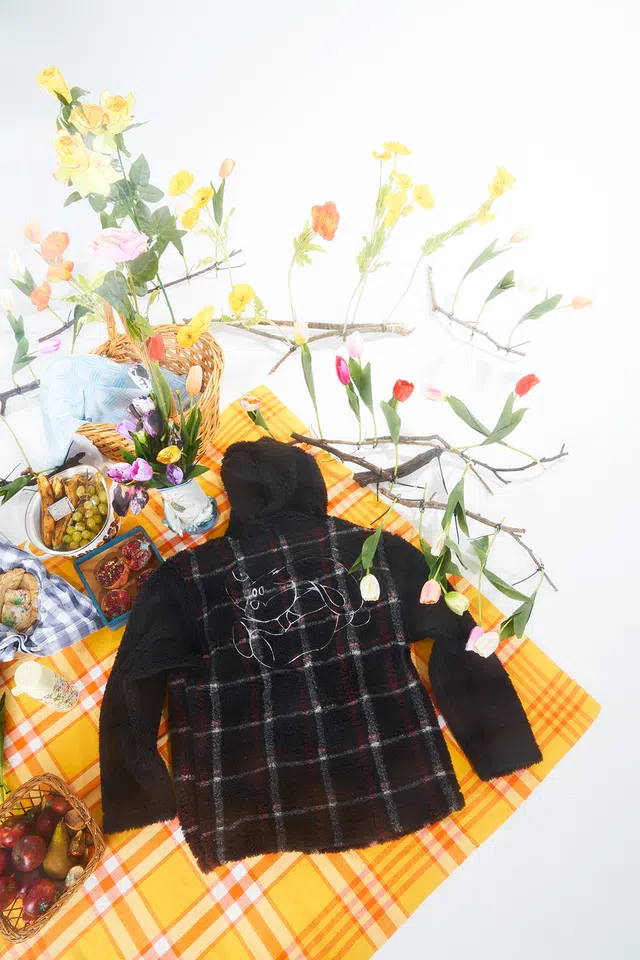 Sad Boys SBG HOODIE 005 (BLACK/RED) detail image 3