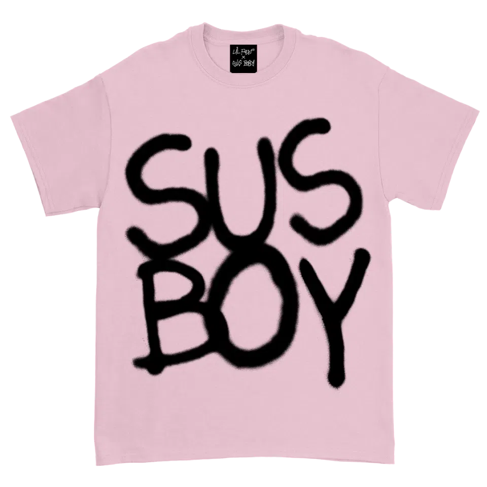 Lil Peep x Sus Boy Pink Tee