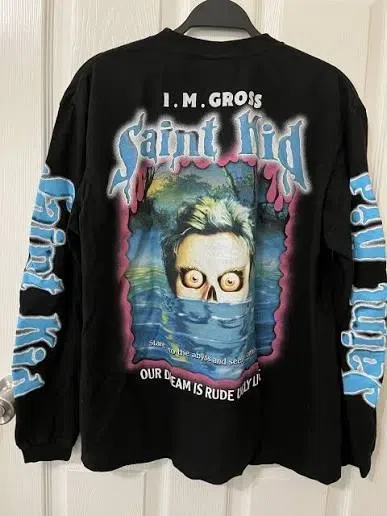 Saint Micheal X The Kid Laroi LS (Black) detail image 2