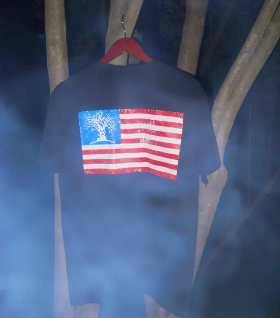 Haunted Mound American Flag Harold Tee detail image 2