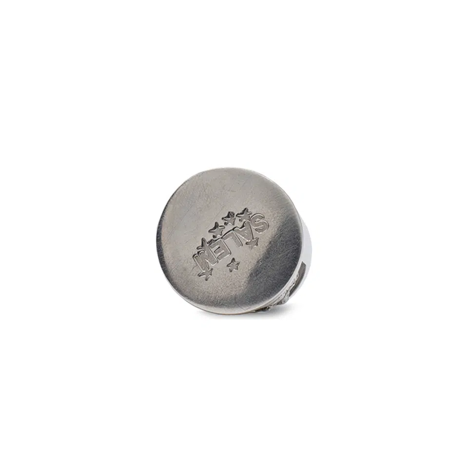 SALEM Pill Case Holder White Brass detail image 3