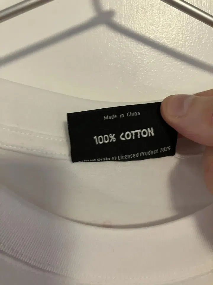Bladee Martyr Tee (Male) (White) detail image 5