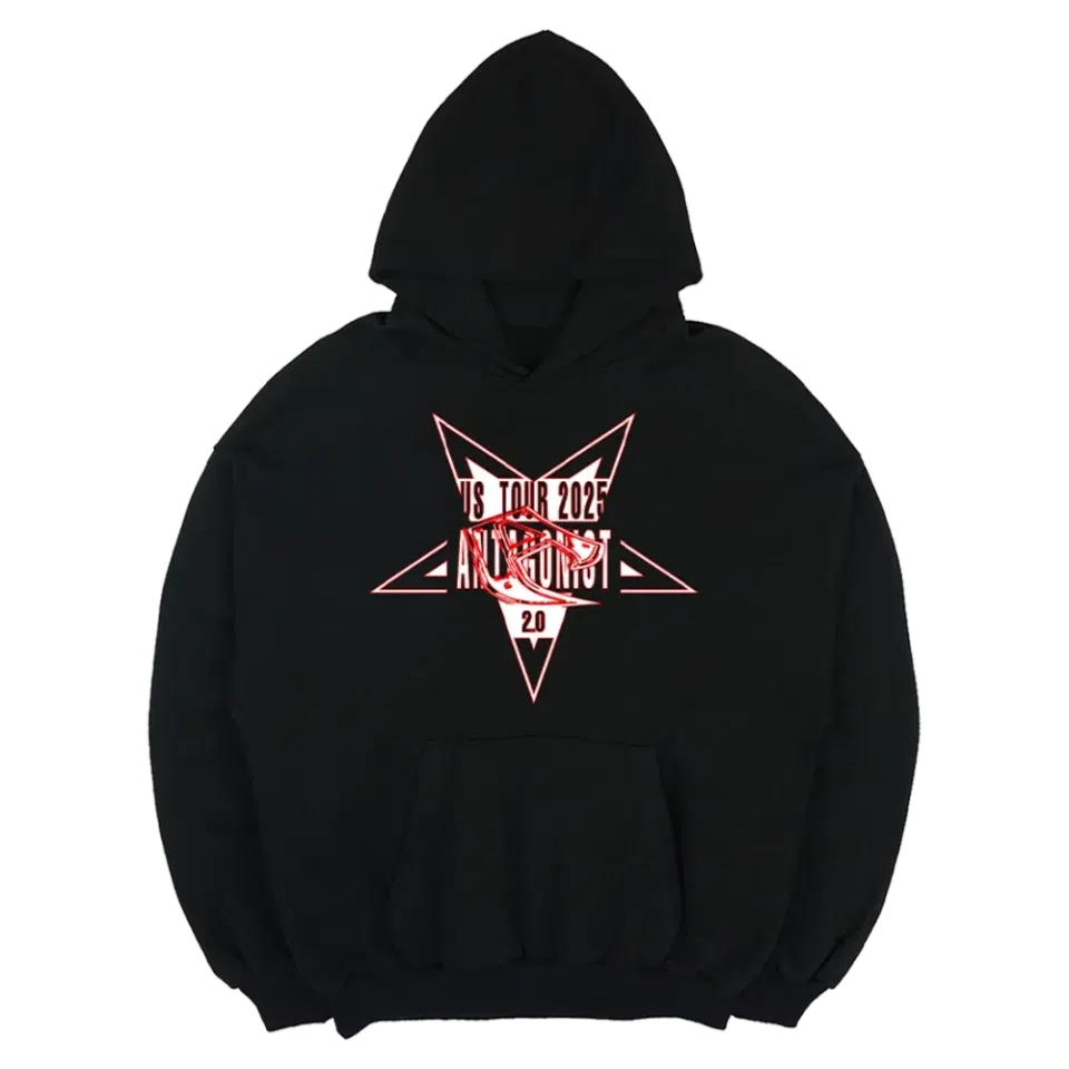 Playboi Carti Antagonist Star Black & Red Hoodie primary image