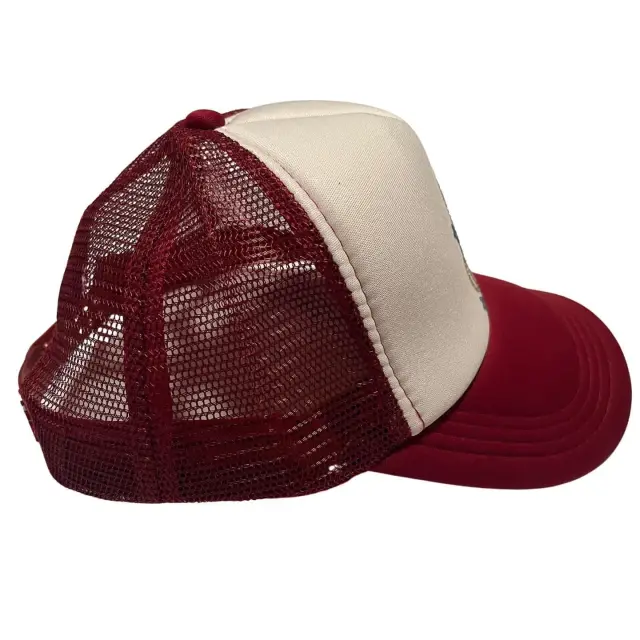 Drain Gang DGBB Stone Trucker Cap (Cardinal Red) SAMPLE detail image 4