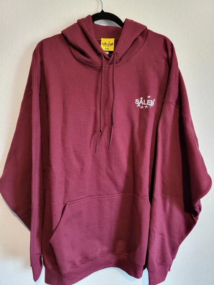 SALEM Midwest Hoodie (Maroon) detail image 3