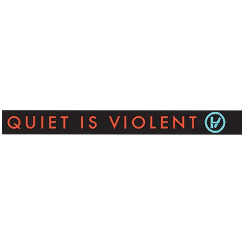 Twenty One Pilots Quiet Is Violent Wristband
