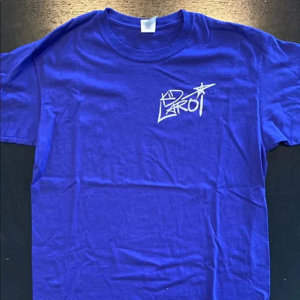 The Kid LAROI Maybe Wrong Tee In Navy primary image
