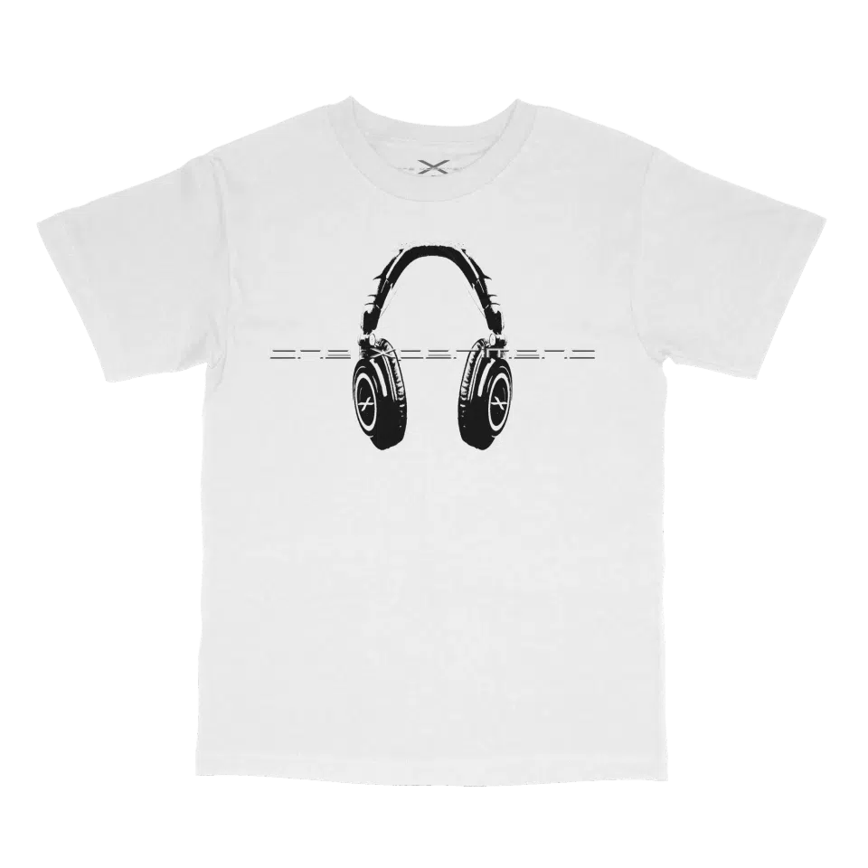 Ken Carson xpmt headphone t shirt (White)