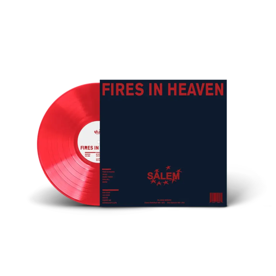 SALEM Fires In Heaven Vinyl (Translucent Red) detail image 2
