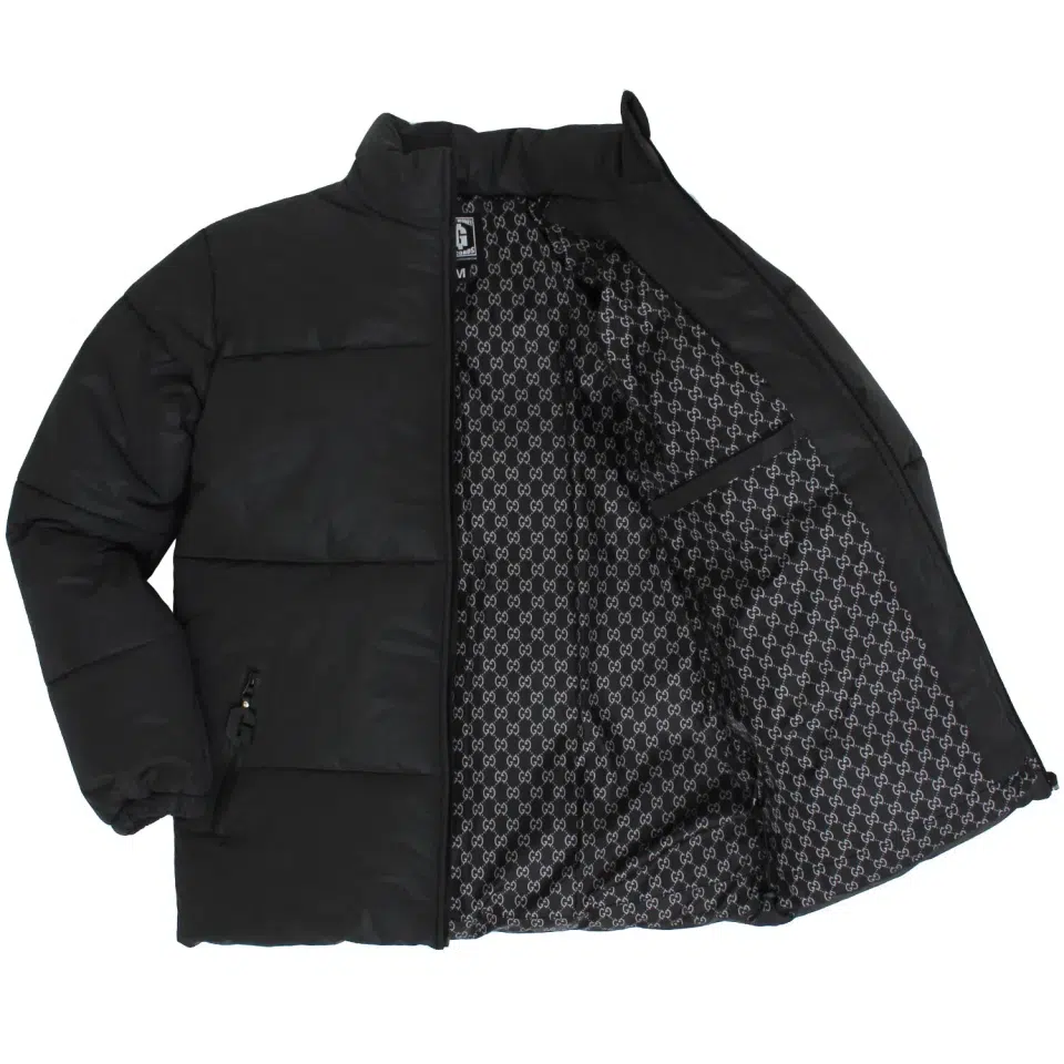 Goth Money Records Reflective Puffer detail image 2