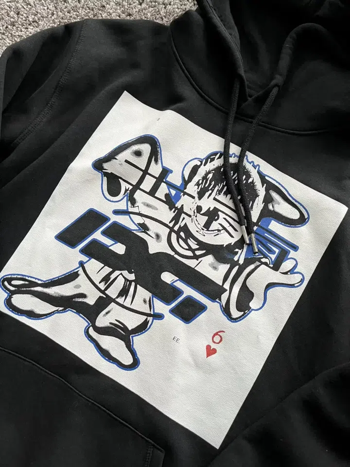 Bladee Rain Earth Dance Hoodie detail image 2