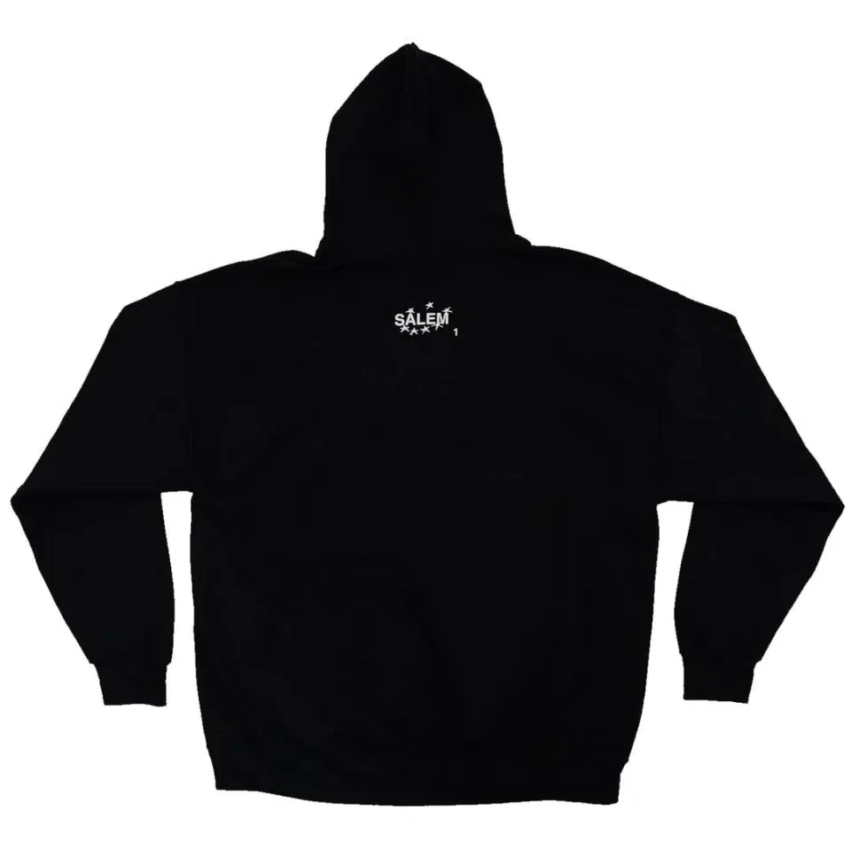 SALEM Pumpkin Hoodie (Black) detail image 2