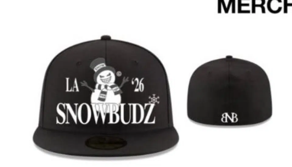 Snow Strippers Snowbudz LA '26 New Era Cap detail image 2