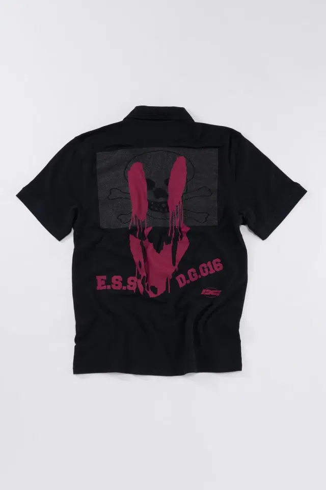 Bladee Eversince Polo (Black) detail image 2