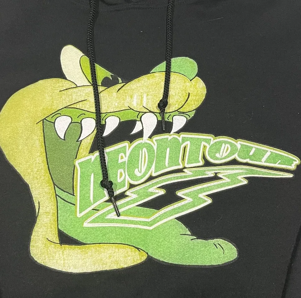 Playboi Carti Neon Tour Demon Hoodie (Black) detail image 3