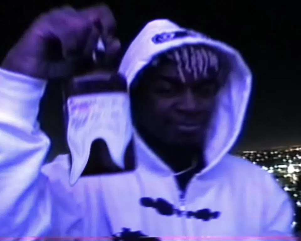 Ken Carson Teen X Zip-Up Hoodie (White) detail image 5