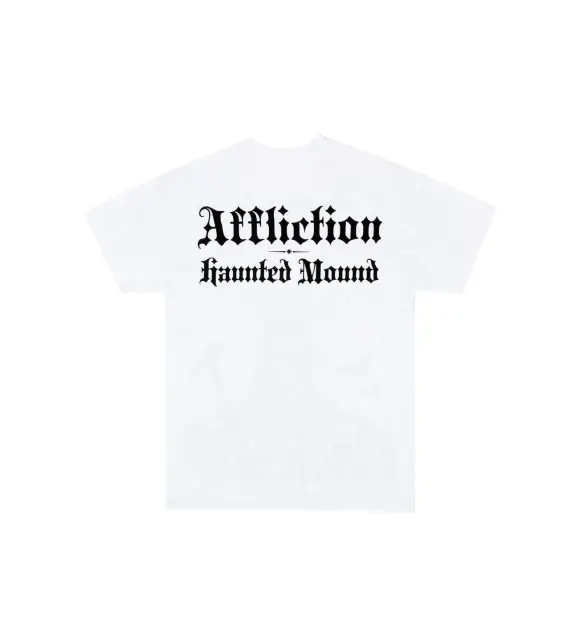 Affliction Haunted Mound Tee (White) detail image 2