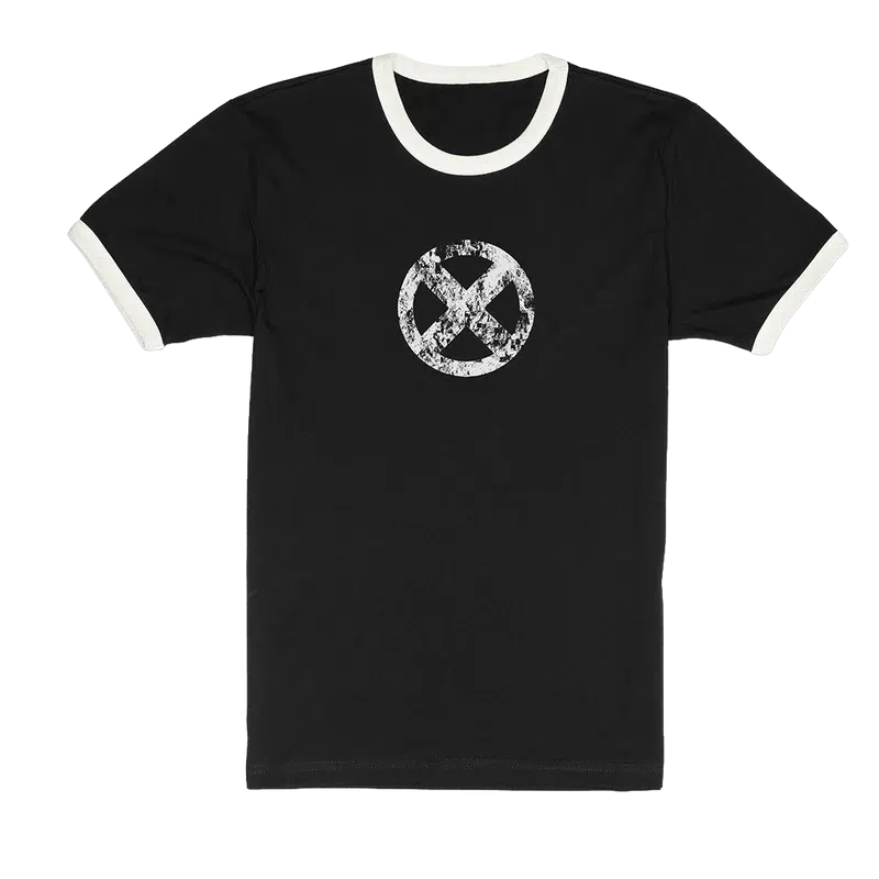 Black XMAN Ringer T-Shirt