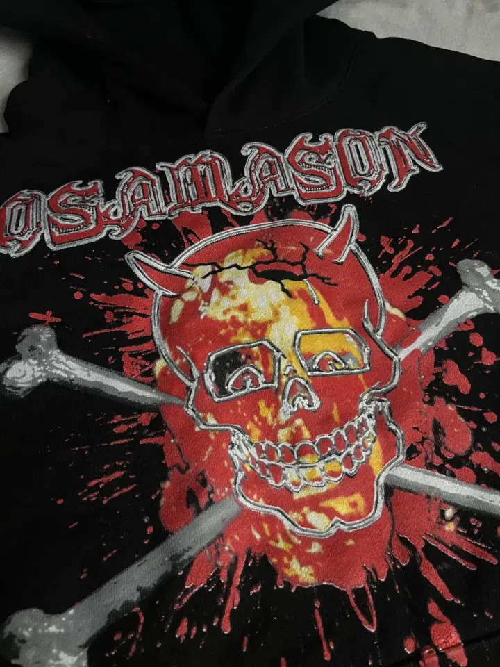 OsamaSon Black Going Dumbo Tour Hoodie detail image 2