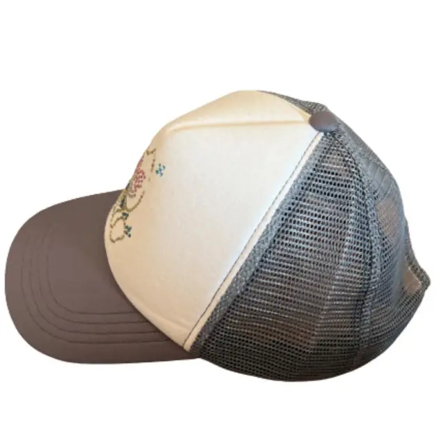 Drain Gang DGBB Stone Trucker Cap (Gray) detail image 2