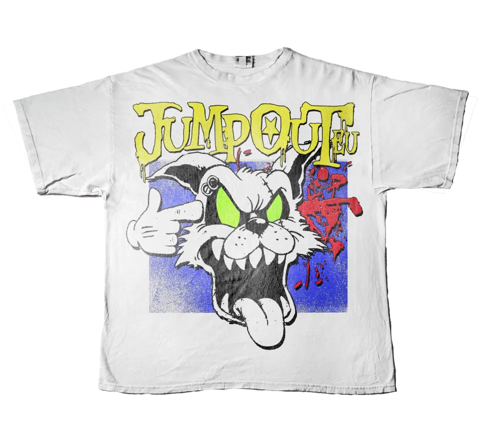 OsamaSon Nuke Rabbit EU White Tour Tee primary image