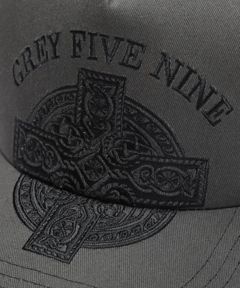 G59 Records G59 Tribal Cross Cap (Grey) detail image 3