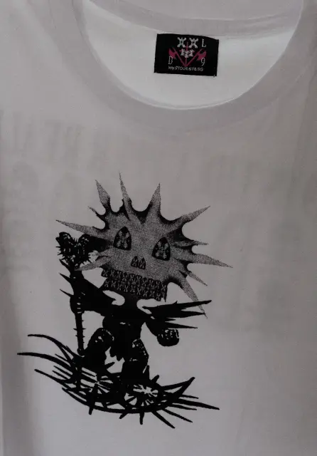 Drain Gang Chaos Tee (White) (EU) detail image 3