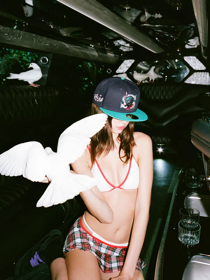 Supreme/SALEM New Era (Navy) detail image 4