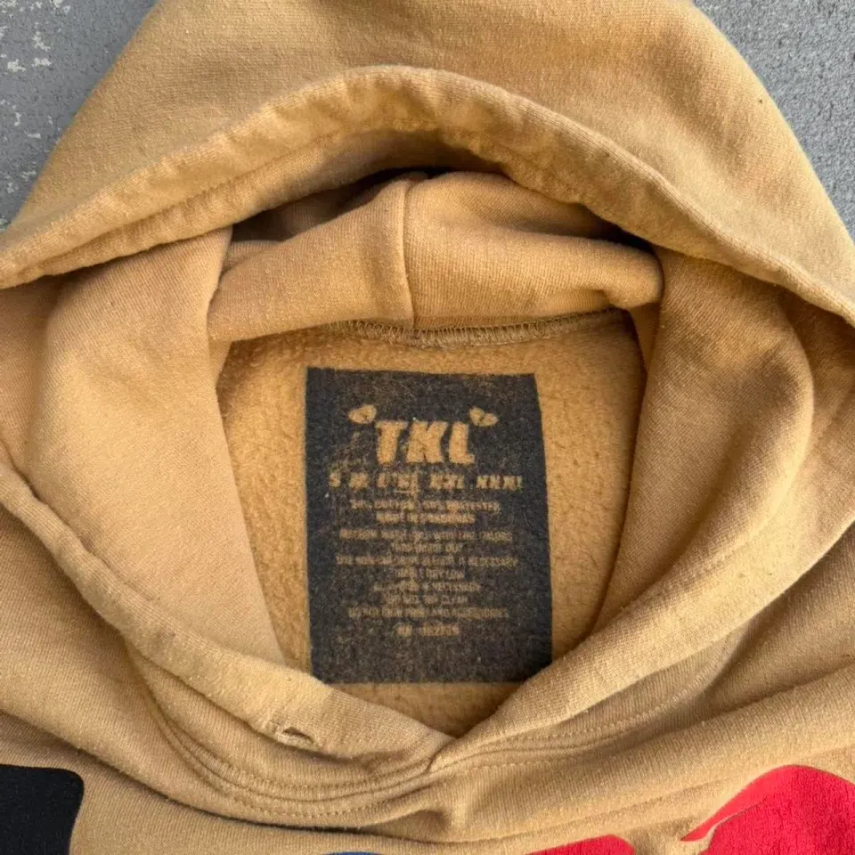 The Kid LAROI Laroi Family Hoodie (Tan Colorway) detail image 3