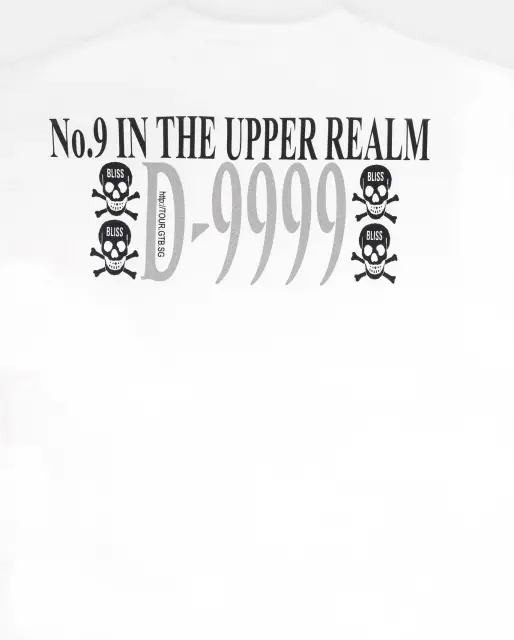 Drain Gang Chaos / World Tour Tee (White) (US) detail image 4
