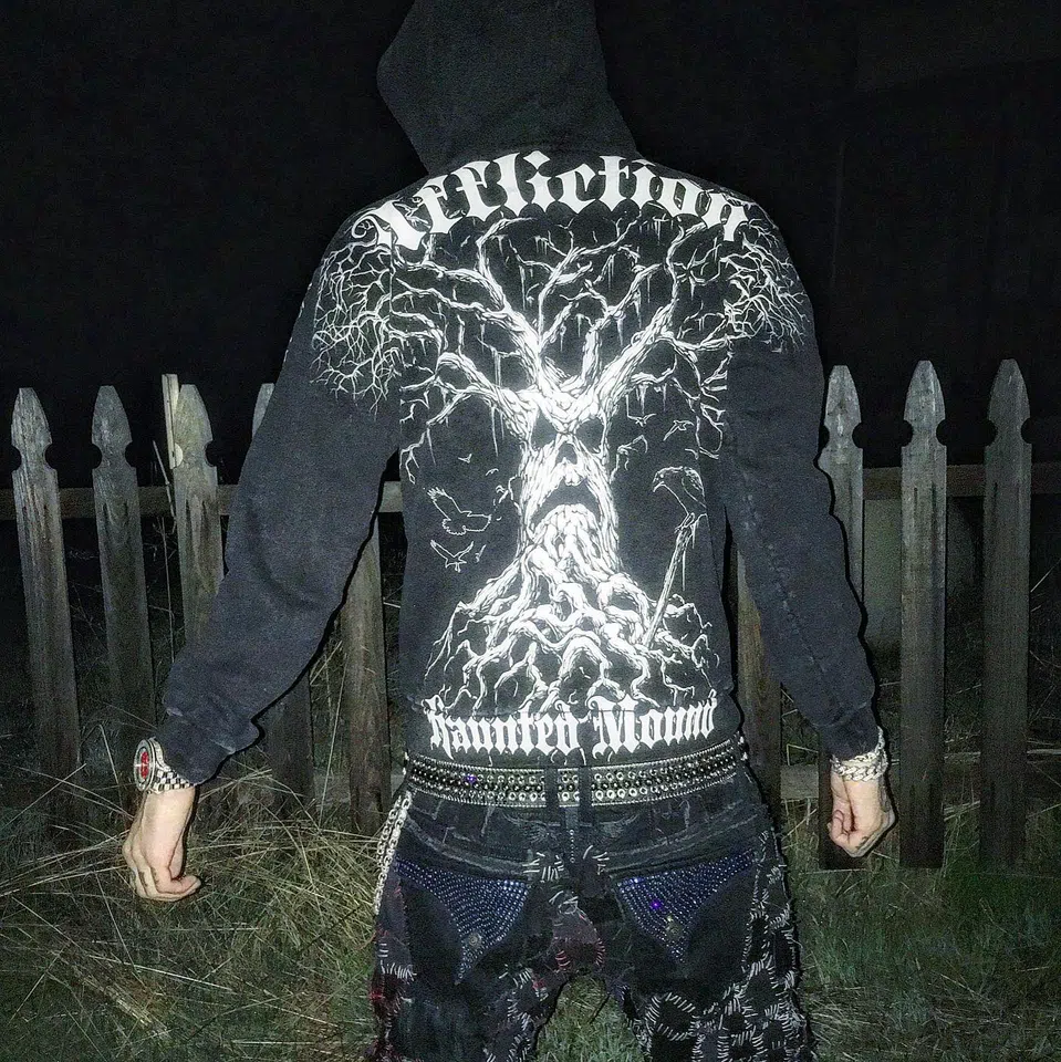 Haunted Mound Affliction Harold Hoodie detail image 5
