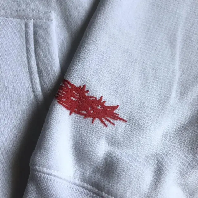 Drain Gang Face Shield NYC Hoodie detail image 5