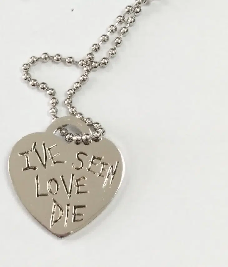 Love Dies Necklace