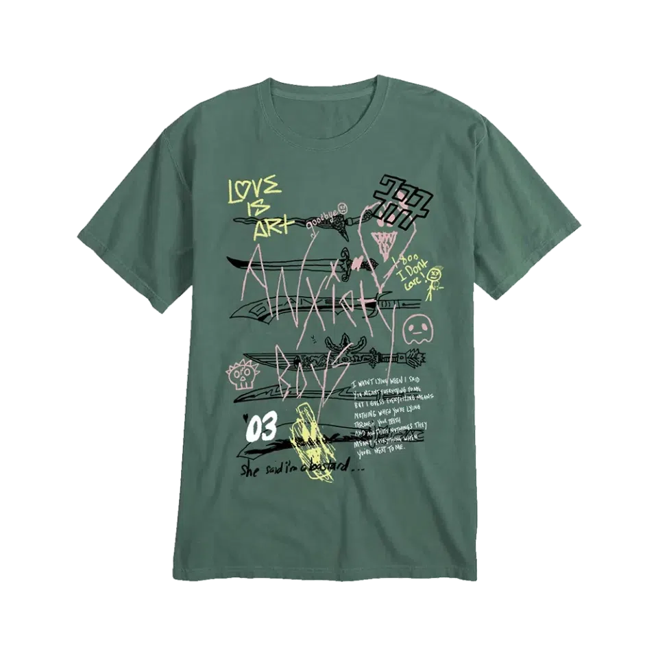 Cypress Green Sketch T-Shirt