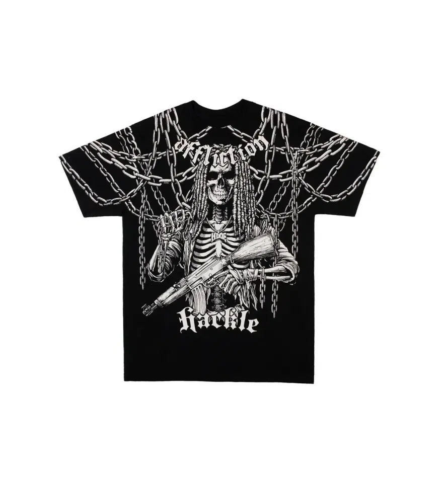 Affliction Hdoe Skeleton Tee