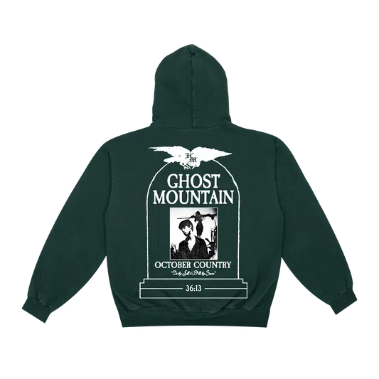 Ghost Mountain Seal Hoodie (Green) detail image 2
