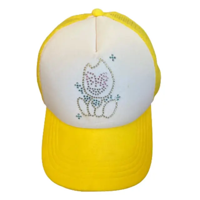 Drain Gang DGBB Stone Trucker Cap (Yellow) detail image 3