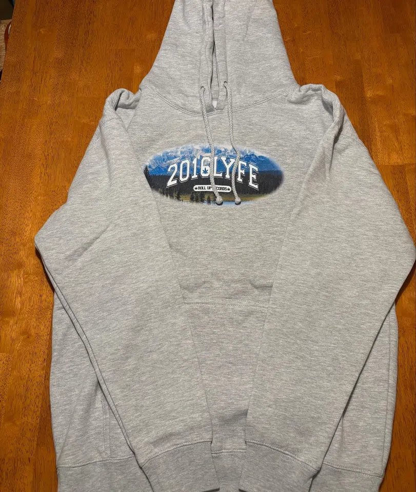 2016LYFE Oval Peak Tour Hoodie (Grey) detail image 2