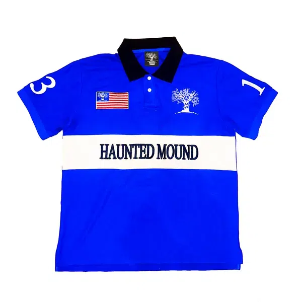 Haunted Mound Polo (Blue)