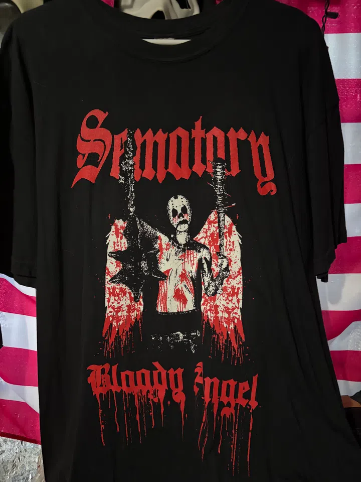 Sematary Bloody Angel Blood Tearz Tee detail image 3