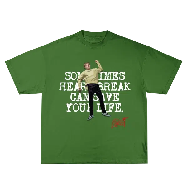Heartbreak Tee Green