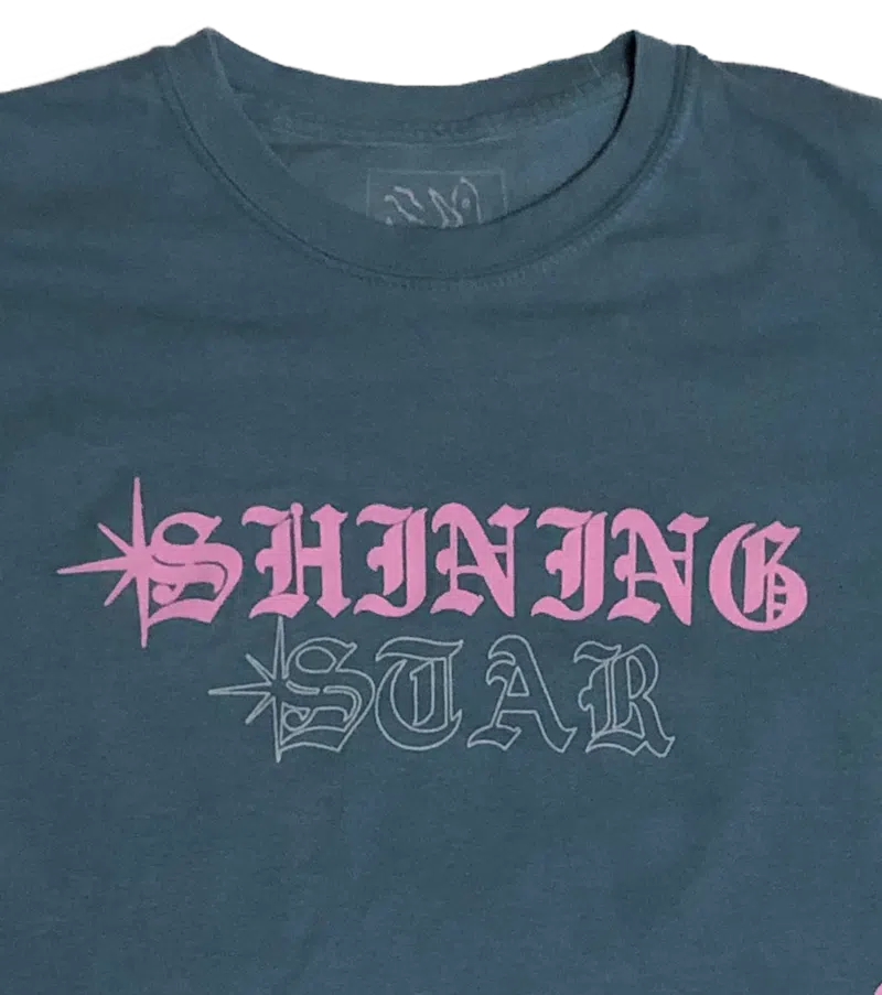 Lil Peep Blue Shining Star Short Sleeve detail image 3