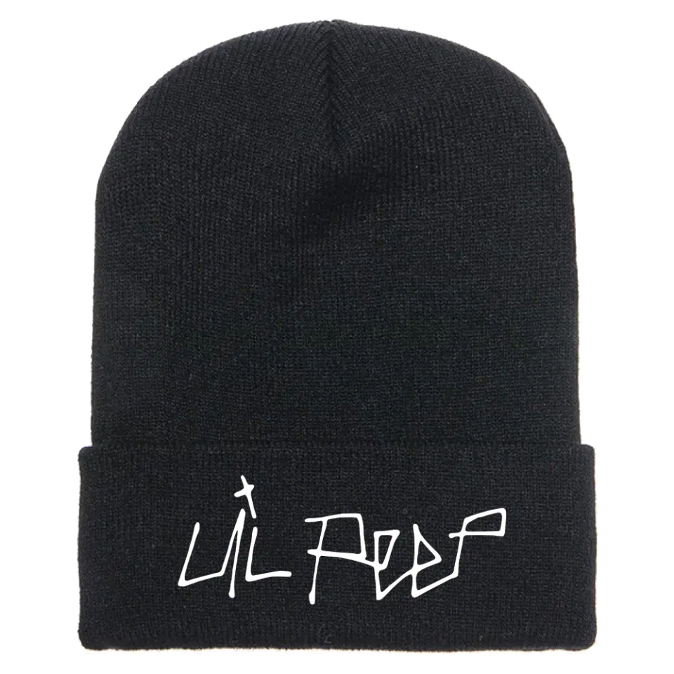 Lil Peep Logo Beanie - Black