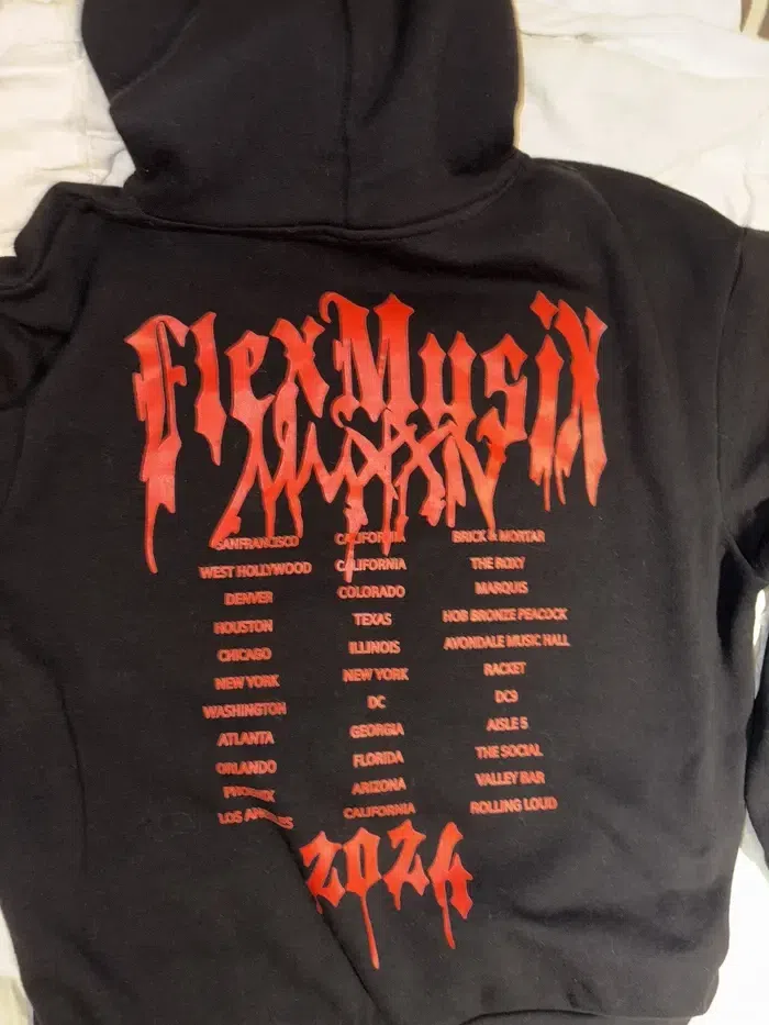 OsamaSon The Destruction of Commercial Scum Hoodie detail image 3