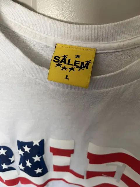 SALEM American Tee (White) detail image 4