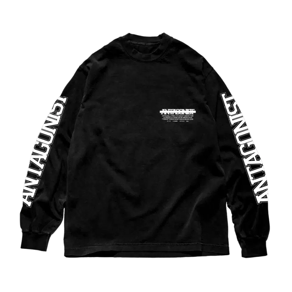 Playboi Carti Antagonist 2.0 00 Black Long Sleeve primary image