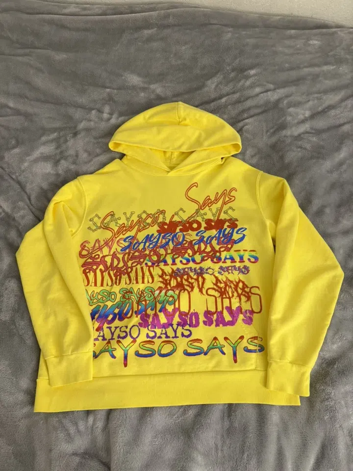 Sayso Says Hoodie (Yellow)