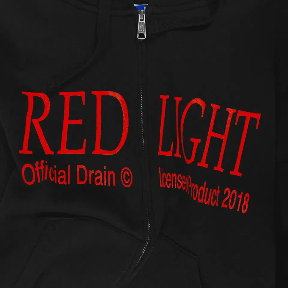 Bladee Red Light Hoodie detail image 3