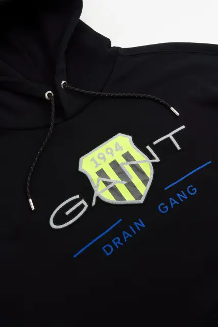 Drain Gang for GANT Hoodie detail image 3
